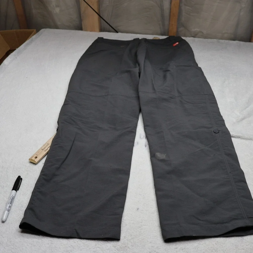 North Face Pants Mens‎ 34 Short Black Straight Lightweight Hiking Outdoor 33x31